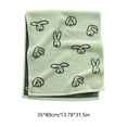 thumbnail image 3 of Large Jacquard Bath Towel with Bunny Design, Oversized Cotton Face and Body Towel, Soft Absorbent Yarn Dyed for Bathing and Washing, 1-Pack, 3 of 6