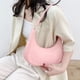 thumbnail image 4 of Bolsa Moda mujer Color puro Mini axilas Hobos bolsas bolso de mano con asa superior (rosa) JShteea Para Estrenar, 4 of 9