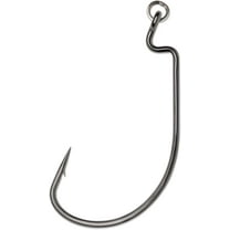 VMC RHDWG#6/0BNPP Ringed Heavy Duty Wide Gap Hook, Size #6/0, Black