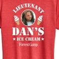thumbnail image 3 of Forrest Gump - Lieutenant Dan's Ice Cream - Women's Short Sleeve Graphic T-Shirt, 3 of 5