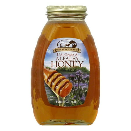 - Harmony Farms Alfalfa Honey, 16 OZ (Pack of 6)