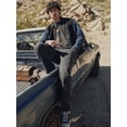 thumbnail image 2 of Wrangler® Men's Denim Relaxed Fit Utility Streetwear Cargo Jeans, 2 of 9