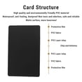 thumbnail image 3 of Tarjeta NFC De 10 Piezas Compatible Con Chip NTAG216, Memoria De 868 Bytes, Tarjeta NFC De PVC Negra Imprimible Para Teléfonos Inteligentes, 3 of 7