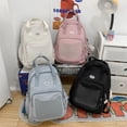 thumbnail image 4 of Schoolbag Women's New Junior High School Student High Capacity Lightweight Backpack Ins Day Simple Fashion Backpack, 4 of 7