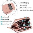 thumbnail image 3 of Women Ph Bag S Soft Pu Cell Ph Purse Mini Shoulder Bag (), 3 of 5