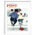 thumbnail image 2 of Art.com Runaway Saturday Evening Post Cover, September 20,1958 Giclee Print by Norman Rockwell, White Frame Wall Art, 17" x 21", 2 of 5