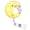 Crescent Sleeping Cat Moon, variant on IOPFUM 2 Pack Floating Pool Thermometer, Large Size Easy Read for Water Temperature with String for Outdoor and Indoor Swimming Pools and Spas (Flamingo & Turtle)