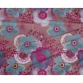 thumbnail image 4 of oneOone Polyester Lycra Dusty Pink Fabric Florals Diy Clothing Quilting Fabric Print Fabric By Yard 56 Inch Wide, 4 of 4