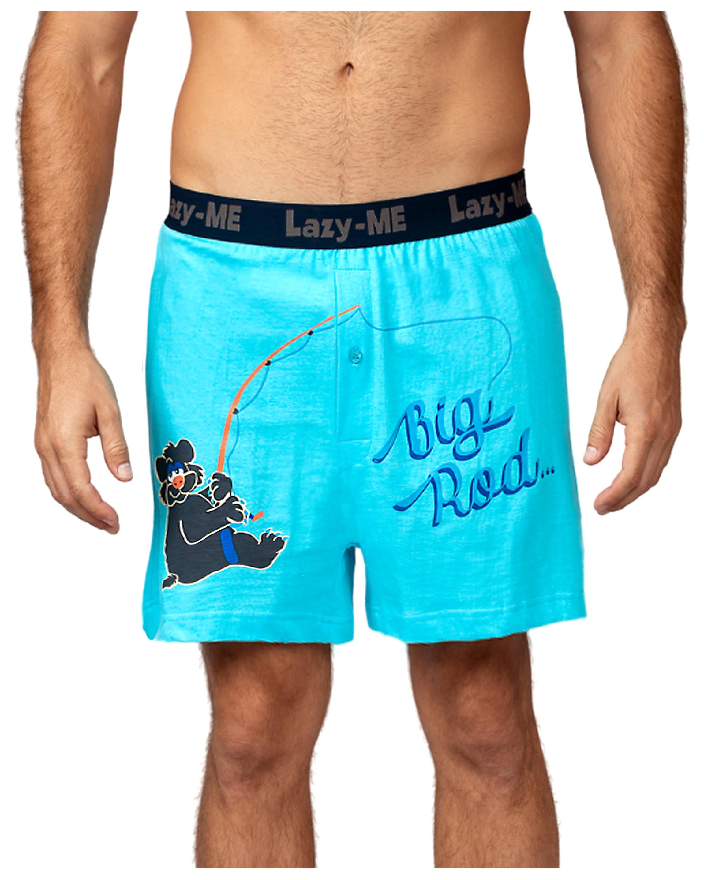 Mens Funny Boxer Shorts, Male Sizes XS-L, Objects 2, Size: M, Lazy Me