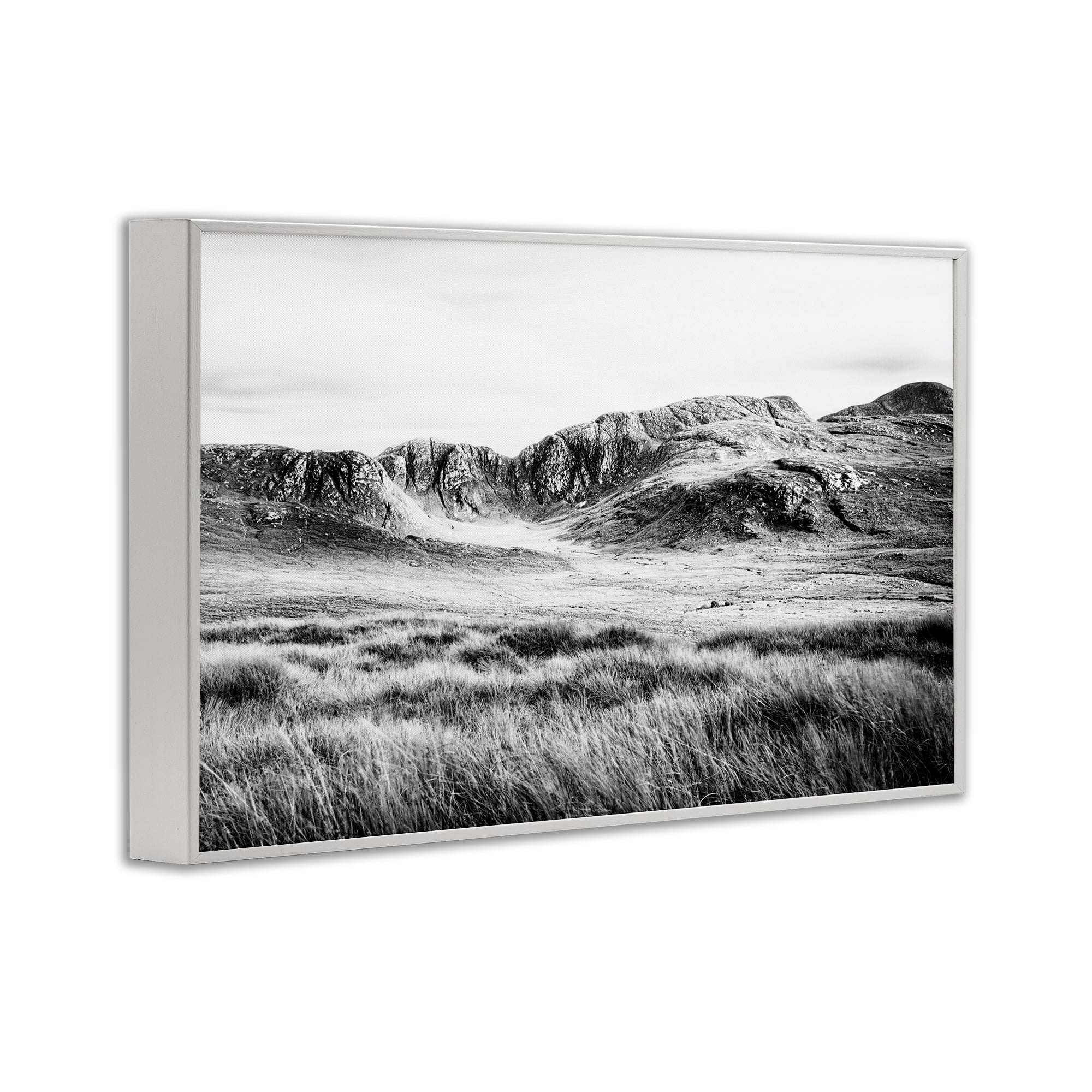 Stupell Industries Magnificent Countryside View White Framed Giclee Art, design by Andy Amos