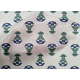 thumbnail image 4 of oneOone Cotton Poplin Fabric Leaves & Floral Block Printed Craft Fabric BTY 42 Inch Wide, 4 of 4