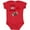 Red, variant on Inktastic I'm The Big Brother Football Boys Baby Bodysuit
