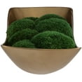thumbnail image 3 of Uttermost 60206 Venice 5" Tall Aluminum Faux Flora Planter - Brass, 3 of 5