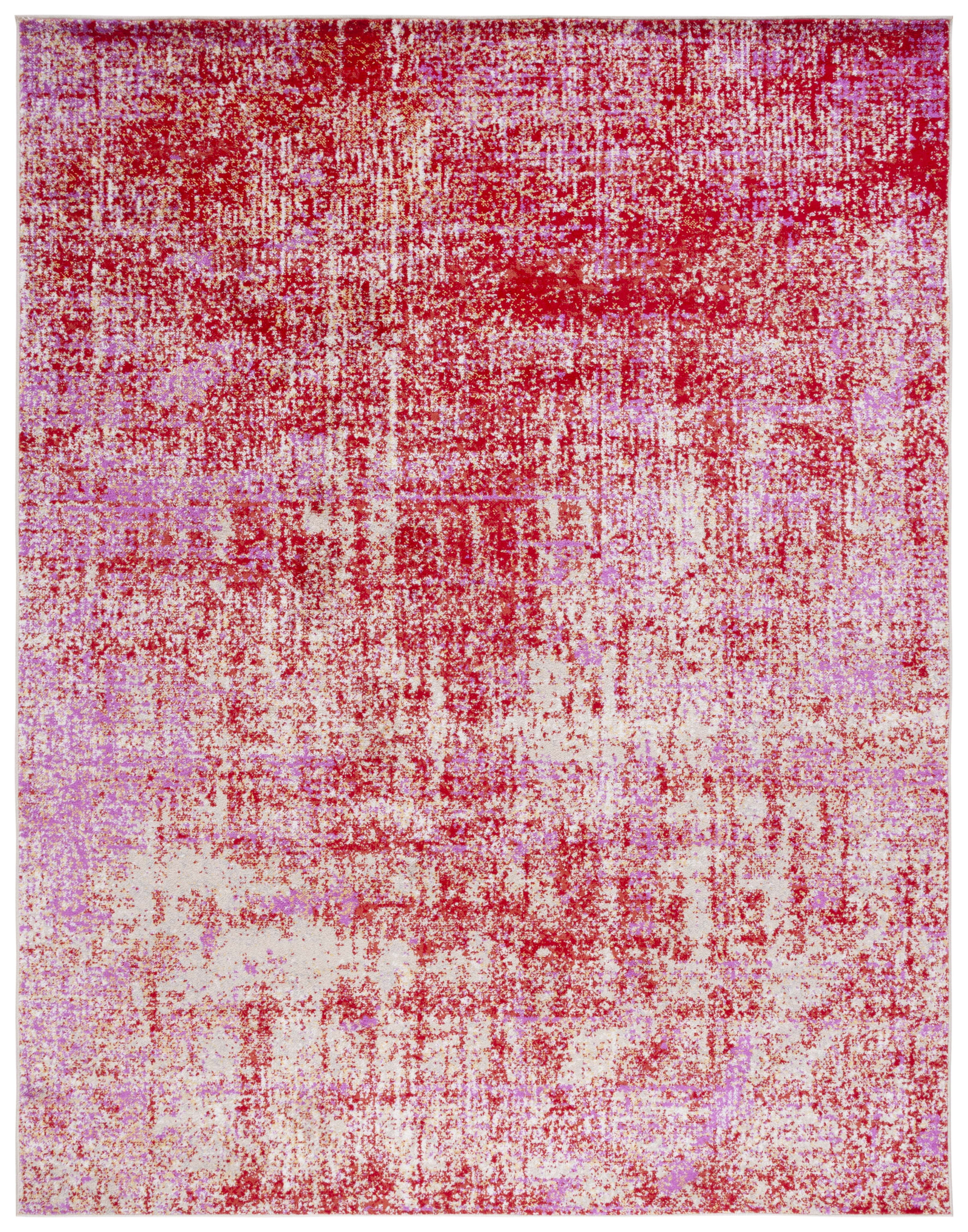 Safavieh Adirondack Boniface Distressed Area Rug, Red/Gold, 8' x 10'