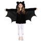 thumbnail image 2 of Children for Vampire Bat Costume Kids Carnival Party Halloween Cosplay Costume Accessory Bat Hoodie Romper Jumpsuit Body Black L, 2 of 5