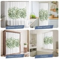 thumbnail image 5 of Sage Green Eucalyptus Leaves Waterproof Shower Curtain,Extra Large 72"x96" Polyester Fabric Shower Curtains for Bathroom,Spring Summer Botanical Floral Decorative Bathtub Curtain Sets with Hooks, 5 of 9