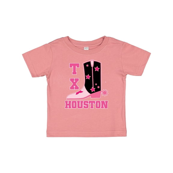Inktastic Houston Texas Cowgirl Girls Baby T-Shirt