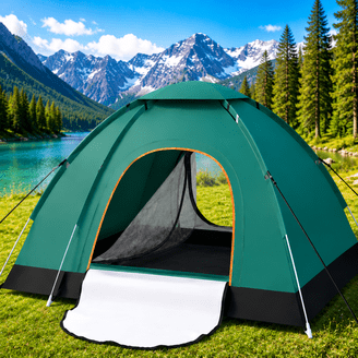 Coleman 765946 Hooligan 2 Backpacking Tent 8x6 Ft Orange - Walmart.com