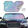 thumbnail image 2 of Kdxio Fantasy Gradient Print Windshield Sun Shade,UV Rays and Sun Heat Protection,Sunshade for Car Windshield,Car Shade Front Windshield - Small, 2 of 6