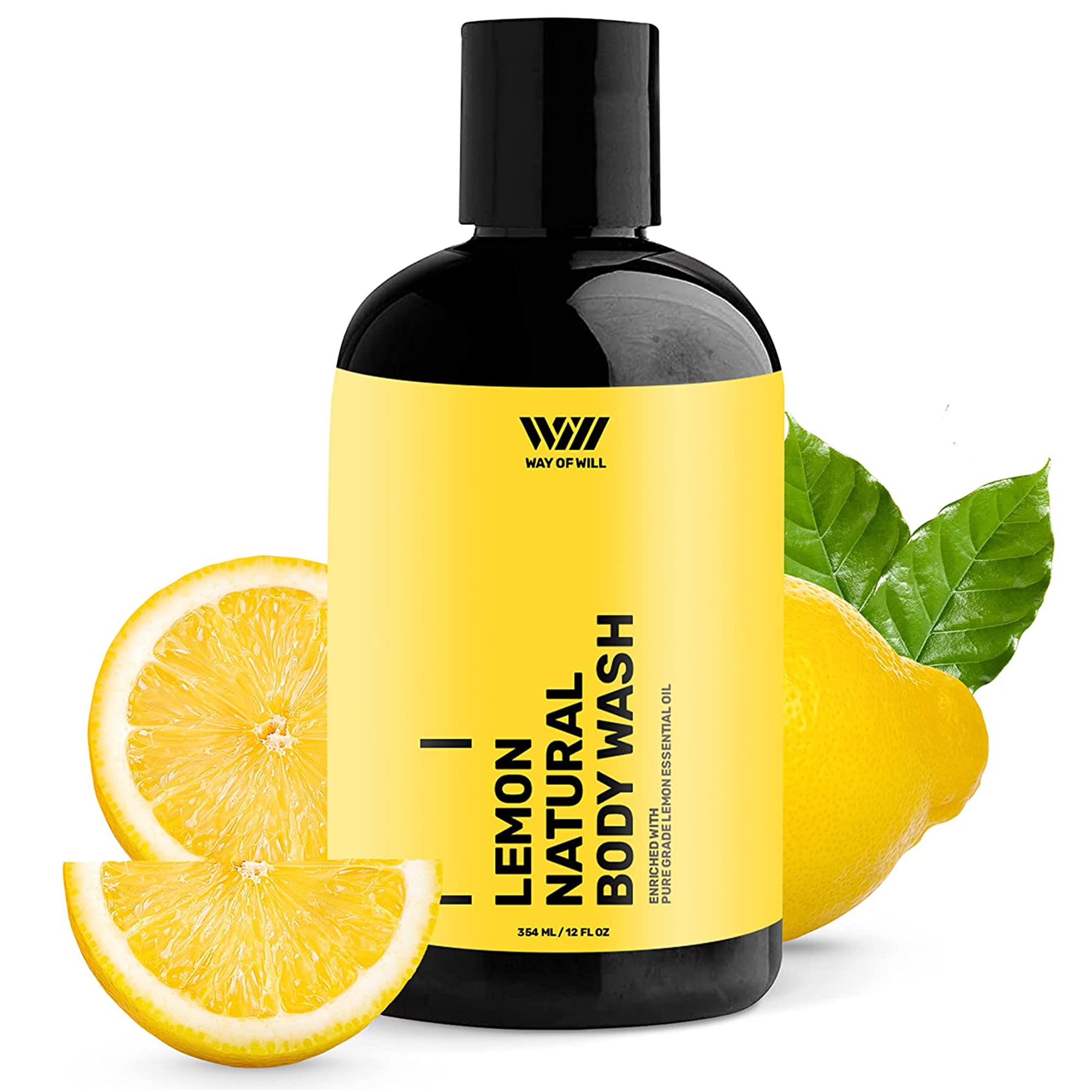 Way of Will Body Wash Moisturizing Liquid Soap for Dry Skin with Essential Oils 120 ml