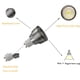 thumbnail image 4 of Focos LED regulables para el hogar, bombillas de 7W, 9W, 12W, 110V, 220V, 230V, 240V, GU5.3, GU10 COB, E27, E12, E14, B22, B15, 4 of 4