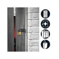 thumbnail image 3 of Master Lock Solid Brass Padlocks Double Lever, 3 of 4