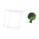 thumbnail image 5 of Mesita de noche de acrílico,Mesa auxiliar de acrílico transparente Mesa auxiliar transparente en capas,Figura de escritorio,Estante de estatua de pavo real para escritorio,decoración del, 5 of 8