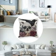 thumbnail image 5 of Happy Halloween Pillowcase, Cushion Case, CustomThrow Pillow Cover with Hidden Zipper, Flower Pillow Cases Decor for Sofa Bedroom Car Couch, 5 of 7