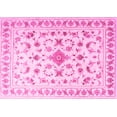 thumbnail image 1 of Ahgly Company Indoor Rectangle Persian Pink Traditional Area Rugs, 6' x 9', 1 of 4