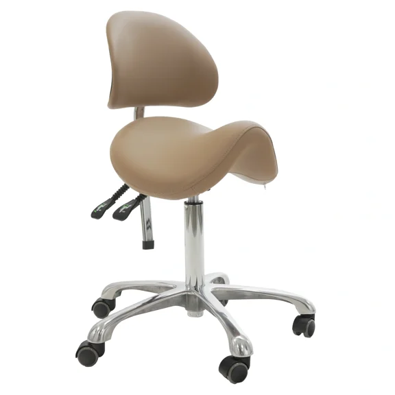 SKINACT Brava Esthetician Saddle Stool (Sand)