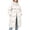 White, variant on Mid Calf Winter Coats for Women Long Hooded Puffer Coat wit Zip Up Quilted Parka for Cold Snow Weather
