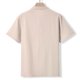 thumbnail image 4 of pstuiky camisetas para hombre, Camisa estilo cárdigan informal de manga corta con cuello vuelto y botones de color liso para hombre ropa de hombre l, 4 of 7