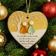 thumbnail image 6 of TanSiDing 1pcs Heart Friendship Christmas Ornament Pendant - Festive Holiday Tree Decoration for Best Friends, Durable Keepsake Gift for Memorable Celebrations, 6 of 9