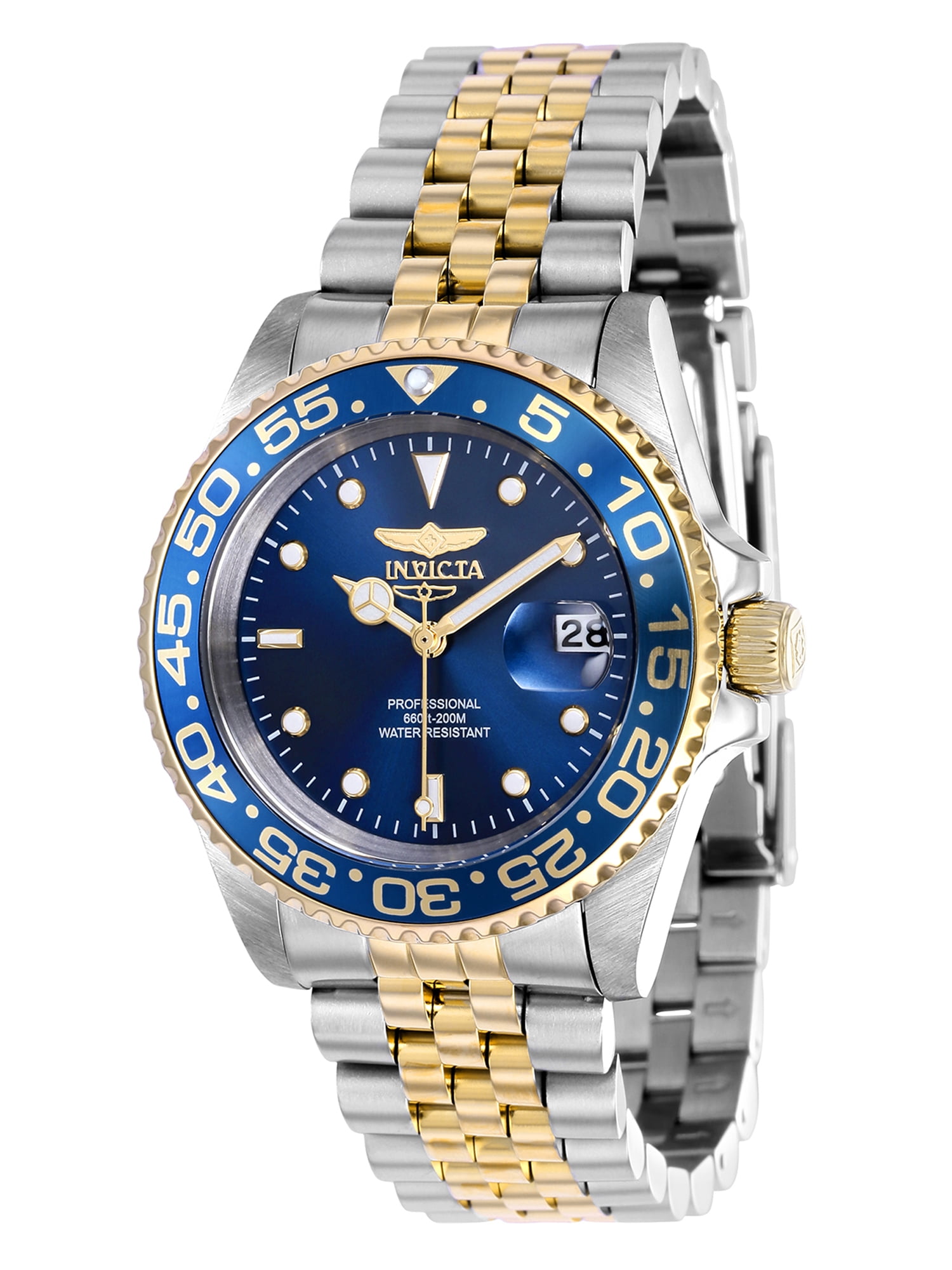 Invicta Pro Diver Lady 38mm Stainless Steel Blue dial Quartz Watch -  Walmart.com