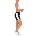 thumbnail image 5 of Athletic Works Women's Active Varsity Stripe 6.5" Bike Shorts, 5 of 5