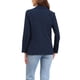 thumbnail image 3 of BLAZER CHIC para Mujeres con Solapa Notch, Manga Larga, Saco de Trabajo de Un Solo Botón, Talla M, Azul Oscuro, 3 of 6