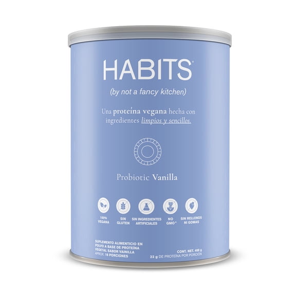 Proteína vegana HABITS Vanilla 488g