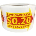 thumbnail image 1 of Save $0.20 Grocery Labels 3.5 Inch Arrow Shape 500 Adhesive Stickers, 1 of 1