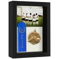thumbnail image 5 of Americanflat 5x7 Shadow Box Frame with Shatter-Resistant Glass Silhouette Collection Small Display - Black, 5 of 8