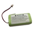 thumbnail image 2 of 2-prongs Plug RVBAT850 Replacement Battery Compatible with R75 R85 RV850 RV761 RV771   RV850C RV1000S RV1001AE RV1100VL UR1000SR RV700_N RV720_N Vacuum Cleaners, 2 of 2