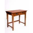 thumbnail image 5 of Crafters and Weavers Arts and Crafts Wood Library Table in Cherry, 5 of 11