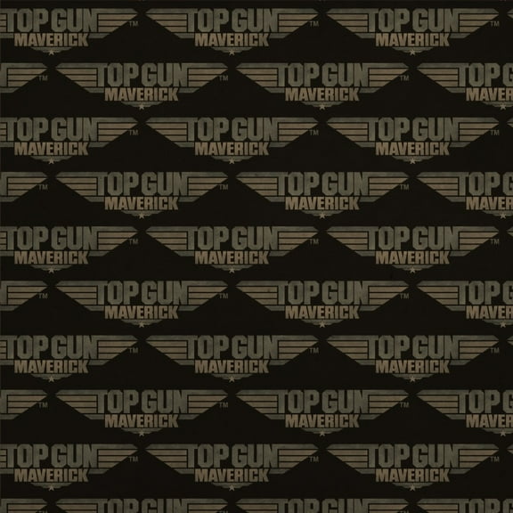 Top Gun: Maverick Logo Premium Kraft Roll Gift Wrap Wrapping Paper