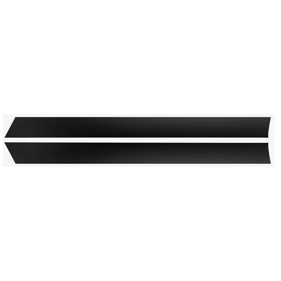 AURARMLET Custom Shape Car Hood Decal Set, Vehicle Exterior Decorative Sticker, PVC Material, Weather Resistant