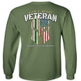 thumbnail image 3 of Fair Game Proud Gulf War Spartan Helmet Long Sleeve Shirt-Military Green-XL, 3 of 5