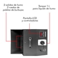 thumbnail image 4 of Máquina De Burbujas De Humo 18 Led/rgb Dmx 1000w Steelpro, 4 of 6