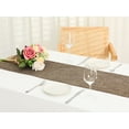 thumbnail image 5 of REGALWOVEN 1 Pack Solid Color Table Runner Long Linen Table Banner Coffee 12"x71", 5 of 5