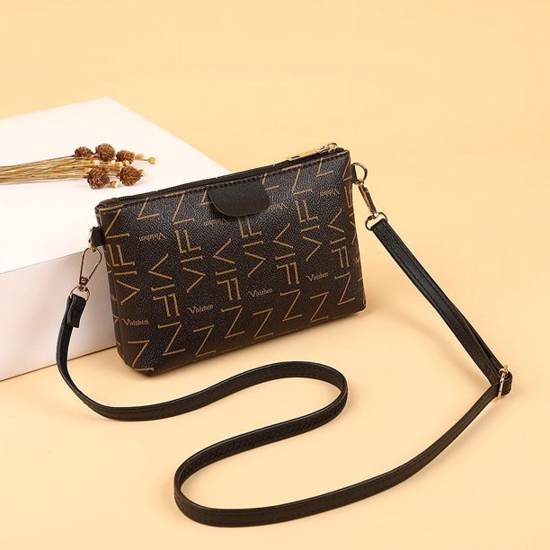 Bolso de mano sencillo de moda, bolso de mujer con estampado, pequeño bolso cuadrado, bolso de hombro combinable para mujer