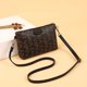 thumbnail image 1 of Bolso de mano sencillo de moda, bolso de mujer con estampado, pequeño bolso cuadrado, bolso de hombro combinable para mujer, 1 of 6