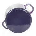thumbnail image 2 of Crock-Pot Artisan 2 Piece 7 Quart Enameled Cast Iron Dutch Oven with Lid in Lavender, 2 of 9