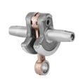 thumbnail image 4 of Engine 40mm/1.5in Engine Semicircle Crankshaft Bent Axle Fits for 47cc 49cc Mini Pocket Bike, 4 of 7